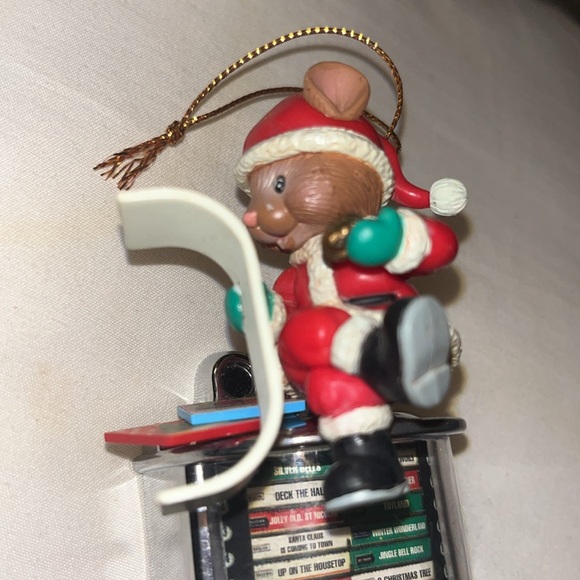 Vintage Enesco Jukebox Ornament from 1996 - Picture 3 of 4